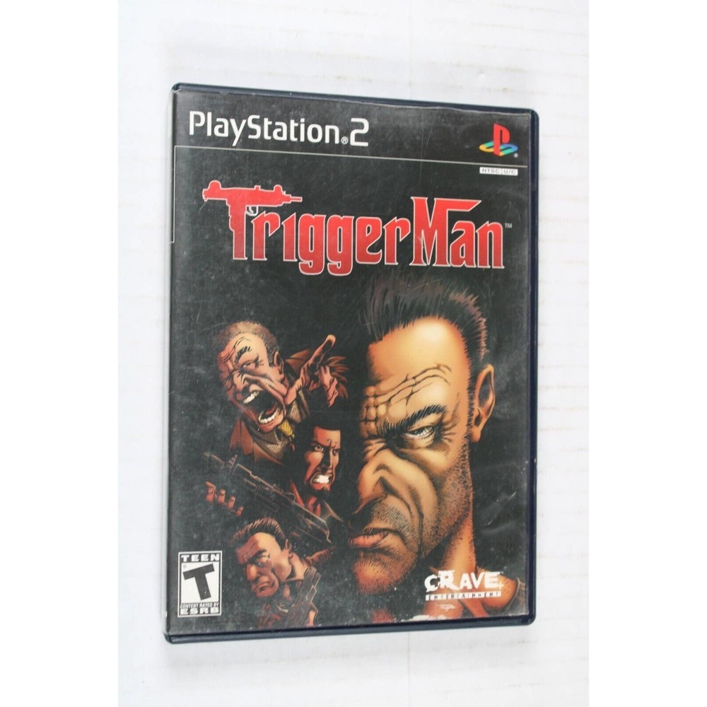 Trigger Man (Sony PlayStation 2, PS2) Authentic, Complete, tested/works